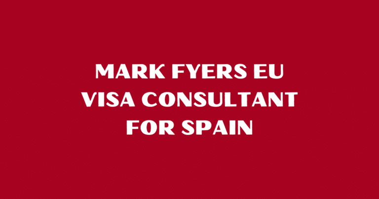Mark Fyers EU Visa Consultant for Spain and Europe